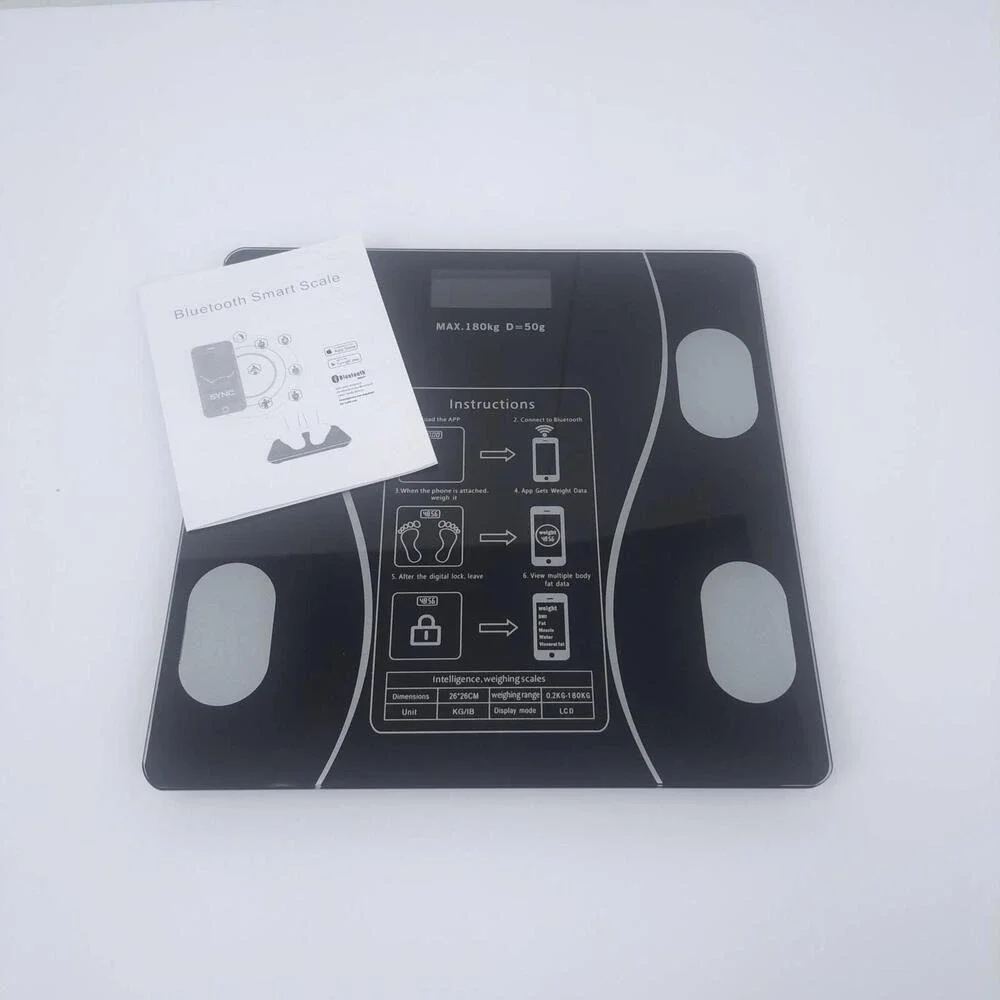 Smart Body Composition Scale with LED Display 12 Essential Measurements‎